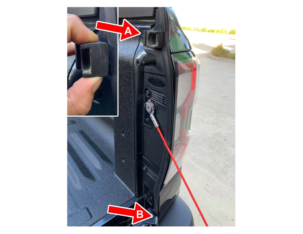 Grunt 4x4 Tailgate Seal Kit to suit Ford Ranger Raptor RA / Next Gen with Spray Liner 2022-Onwards