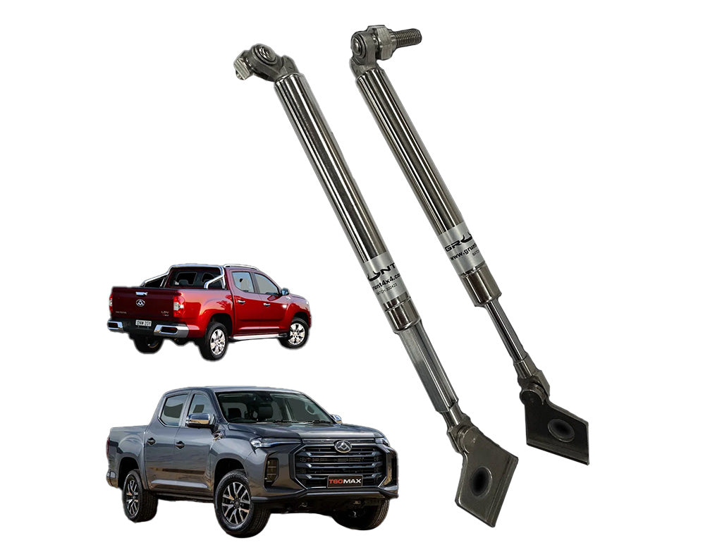 Grunt 4x4 EZI-UP/DOWN Stainless Steel Tailgate Strut Assist System to suit LDV T60 2017-2020