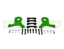 Trundles Heavy Duty Green Tow Point (Pair) to suit Toyota Landcruiser 75 Series 1984-1999