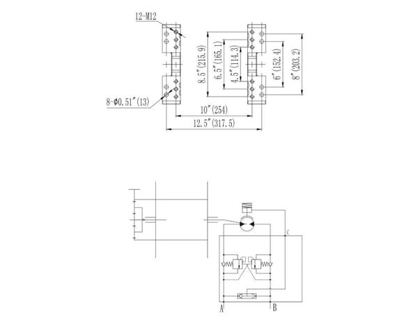 Novawinch 18000lbs Hydraulic Winch