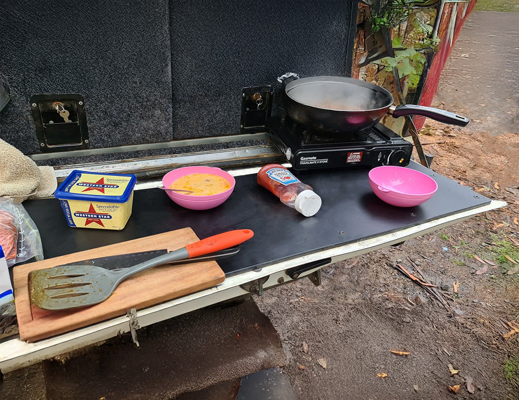 Huracan Tailgate Chopping Board to suit Toyota Landcruiser 80 Series 1990-1998