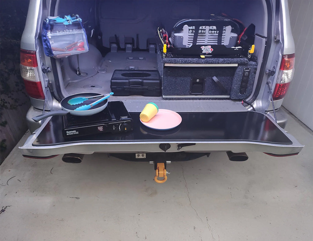 Huracan Tailgate Chopping Board to suit Toyota Landcruiser 80 Series 1990-1998