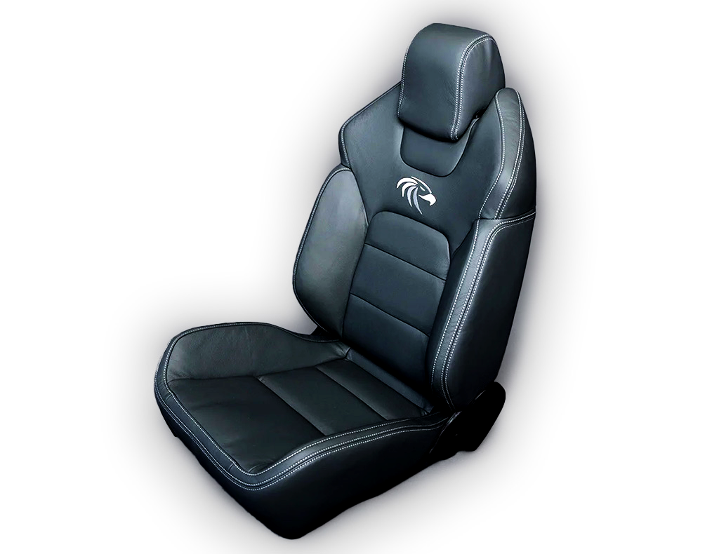 Huracan Black Leather Premium Touring Seats