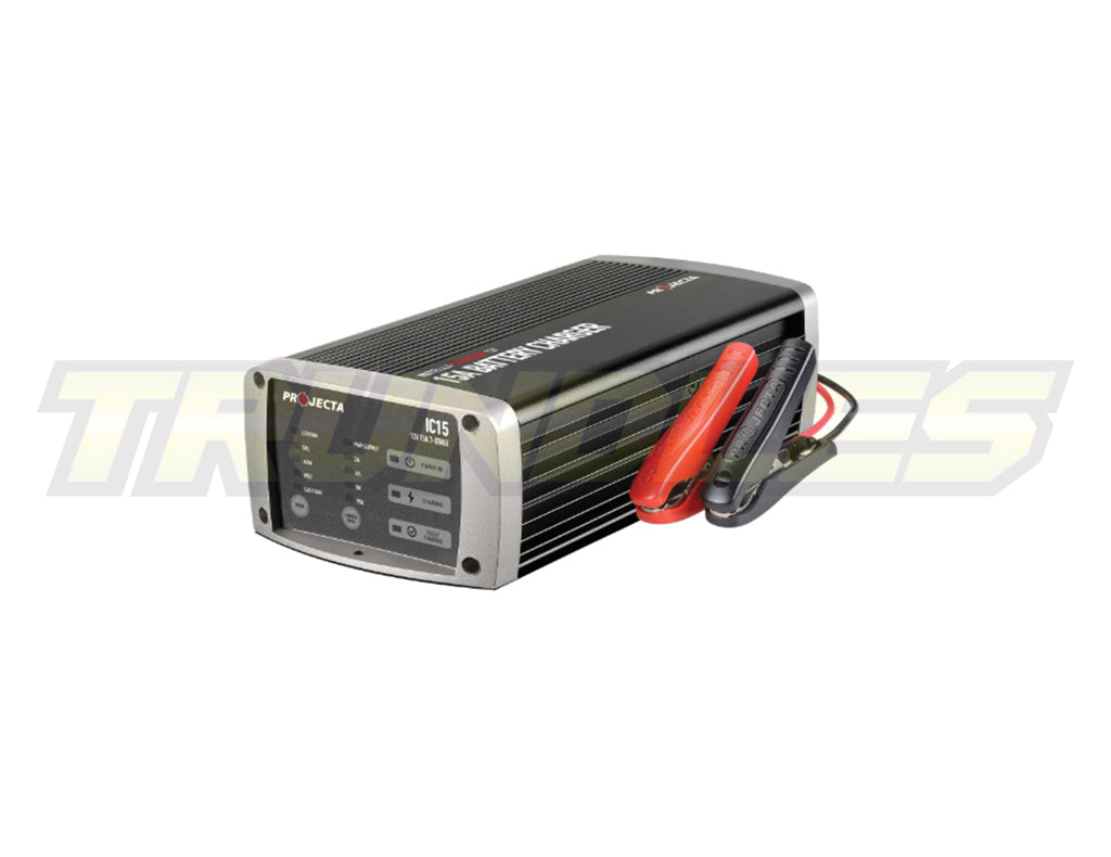 Projecta 12V Automatic 15 Amp 7 Stage Multi Chemistry Lithium Battery Charger
