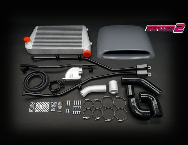 HPD Top Mount Intercooler Kit (Series 2) to suit Toyota Landcruiser 80 Series 1HDFT (24V) 1990-1998