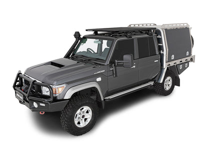 Rhino Rack Pioneer 5 Platform (1528mm x 1376mm) with RL Legs to suit Toyota Landcruiser 79 Series Dual Cab 2007-Onwards