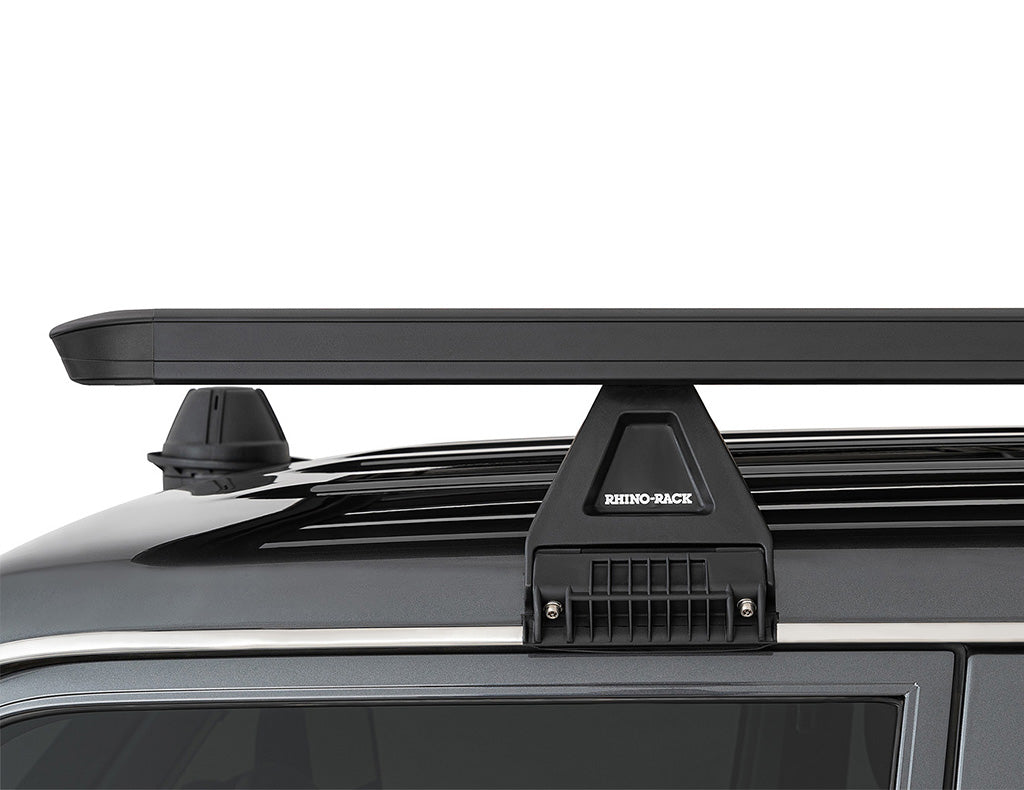 Rhino Rack Pioneer 5 Platform (1528mm x 1376mm) with RL Legs to suit Toyota Landcruiser 79 Series Dual Cab 2007-Onwards