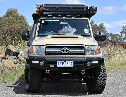 Jungle 4x4 Bull Bar Combo Deal to suit Toyota Landcruiser 70 Series 2012-2024