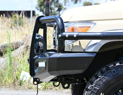 Jungle 4x4 Bull Bar Combo Deal to suit Toyota Landcruiser 70 Series 2012-2024