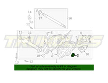 Genuine Differential Carrier/Axle Seal to suit Ford Ranger XL/XLT 2019-2023