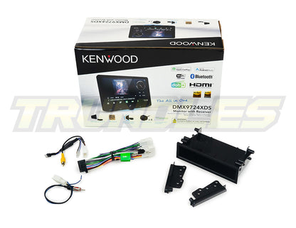 Kenwood DMX9724XDS Head Unit Fitting Kit to suit Toyota Landcruiser 70 Series 2016-Onwards