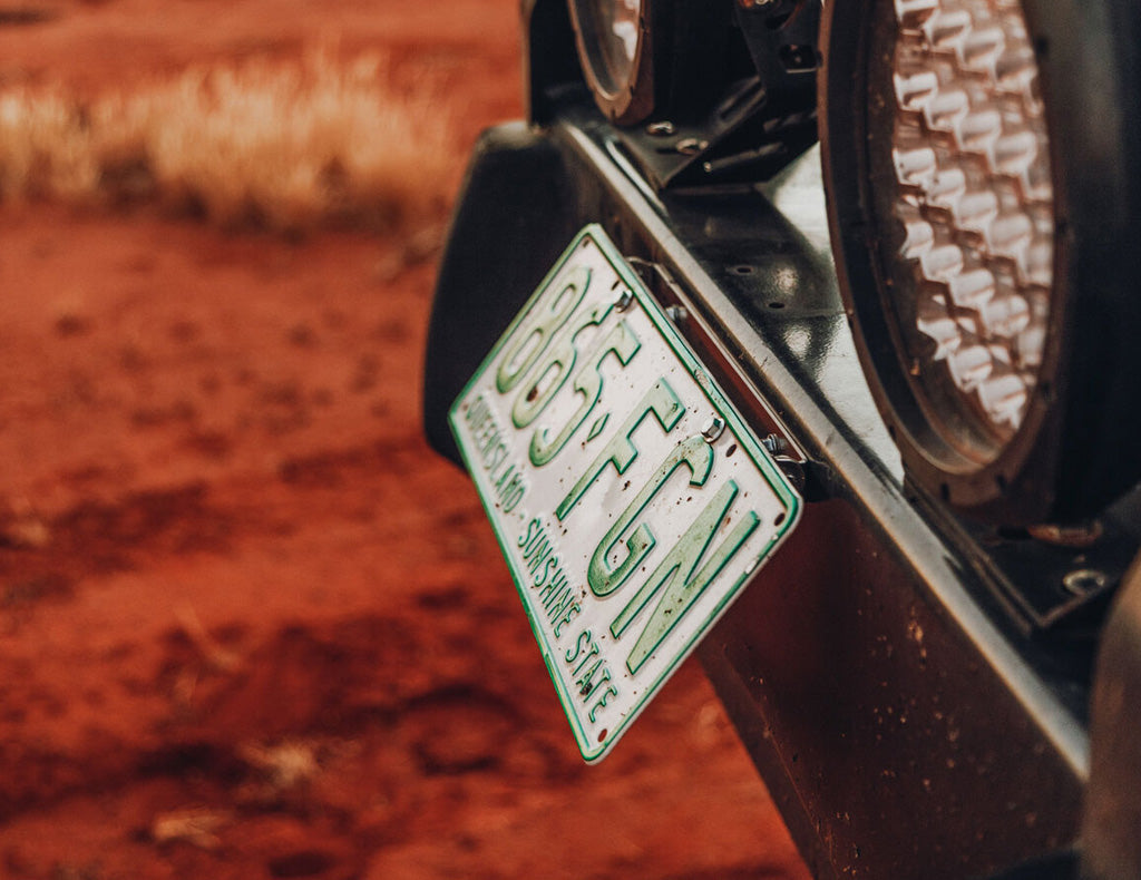 Kaon Flip-Up Number Plate Mounting Bracket