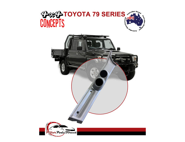 4x4 Concepts Double Pillar Pod (52mm Gauge) to suit Toyota Landcruiser 79 Series 2016-Onwards