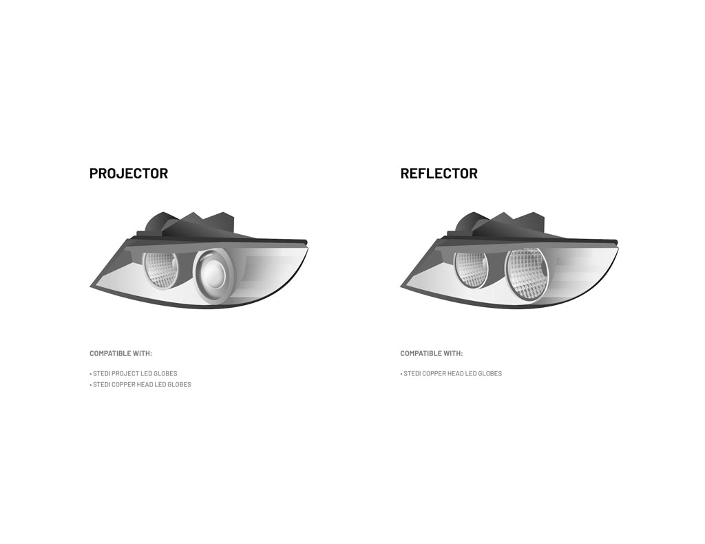 STEDI H11 Copper Head LED Bulbs (PAIR)