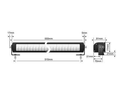 STEDI ST-X 21.5 inch LED Light Bar