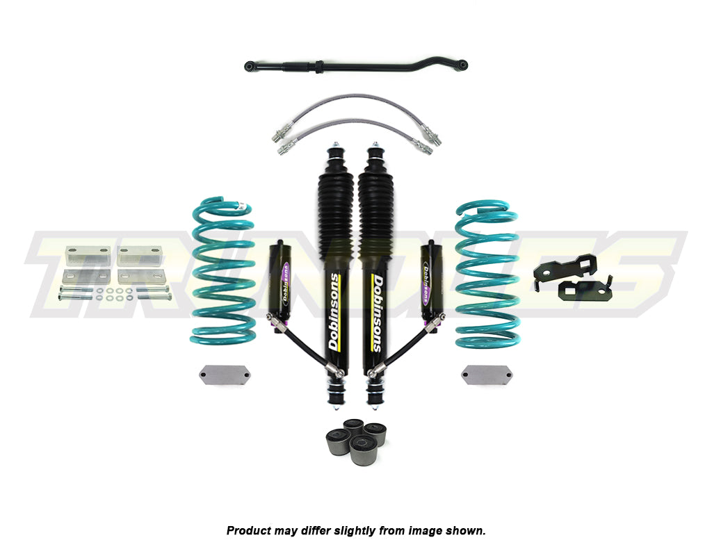 Dobinsons MRA Front Lift Kit to suit Toyota Landcruiser 76 Series Wagon 2007-Onwards