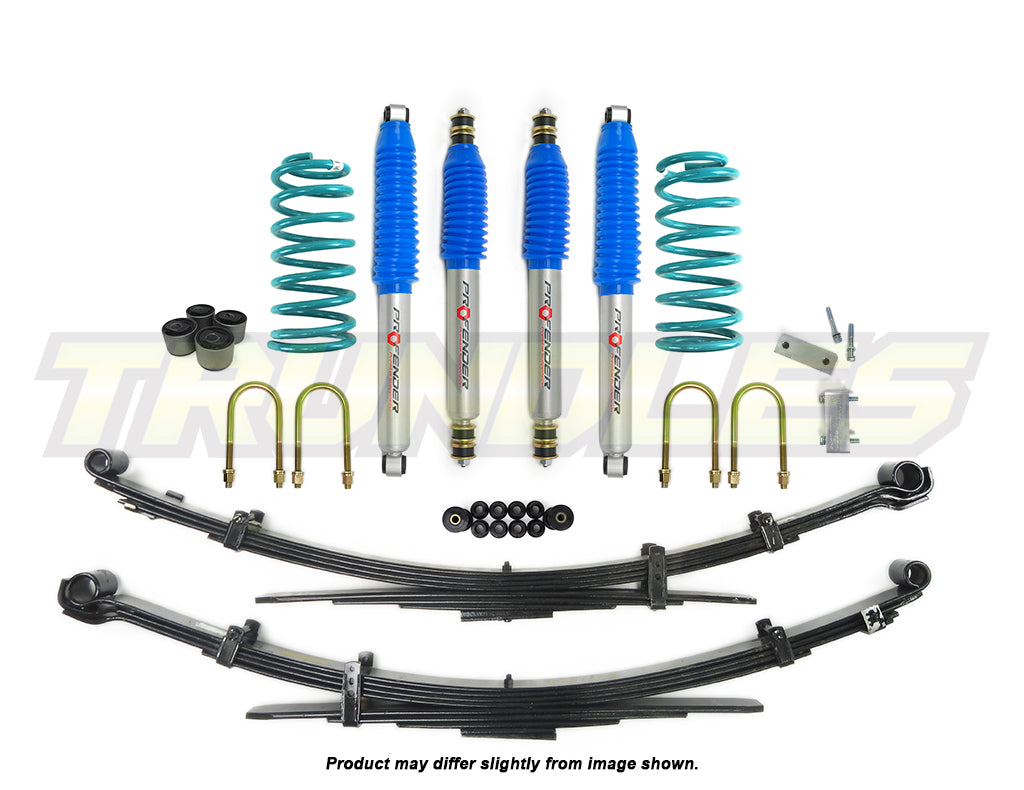 Profender 45mm Gas Lift Kit to suit Toyota Landcruiser 76 Series Wagon 2007-Onwards