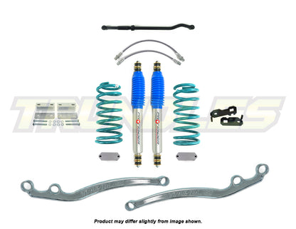 Profender Gas Front Lift Kit to suit Toyota Landcruiser 76 Series Wagon 2007-Onwards