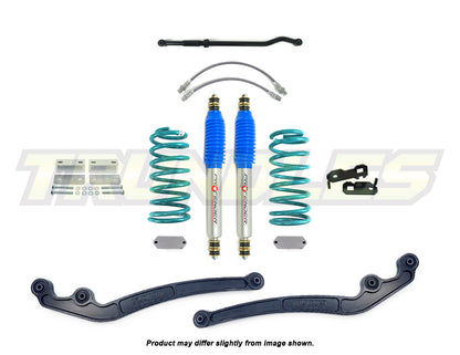 Profender Gas Front Lift Kit to suit Toyota Landcruiser 76 Series Wagon 2007-Onwards