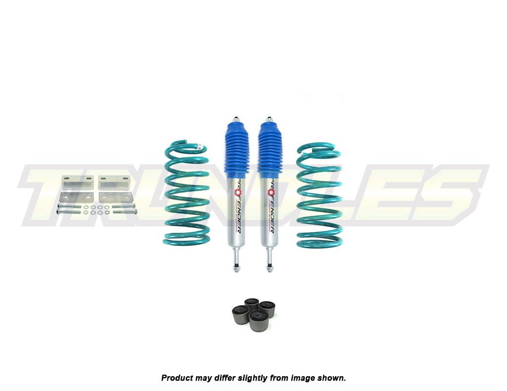 32036 | Profender Gas Front Lift Kit to suit Toyota Landcruiser 79 Series Ute 1999-Onwards