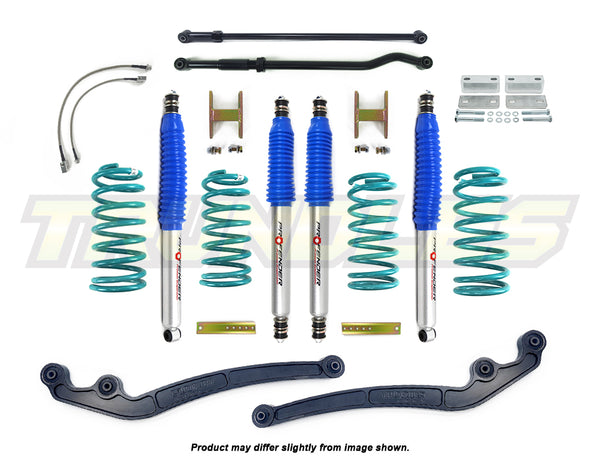 Profender 100mm Gas Lift Kit to suit Toyota Landcruiser 80 Series 1990-1998 (Non-ABS Models)