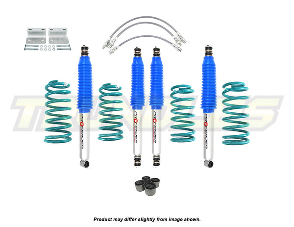 Profender 75mm Gas Lift Kit to suit Toyota Landcruiser 80/105 Series 1990-2007 (ABS Models)