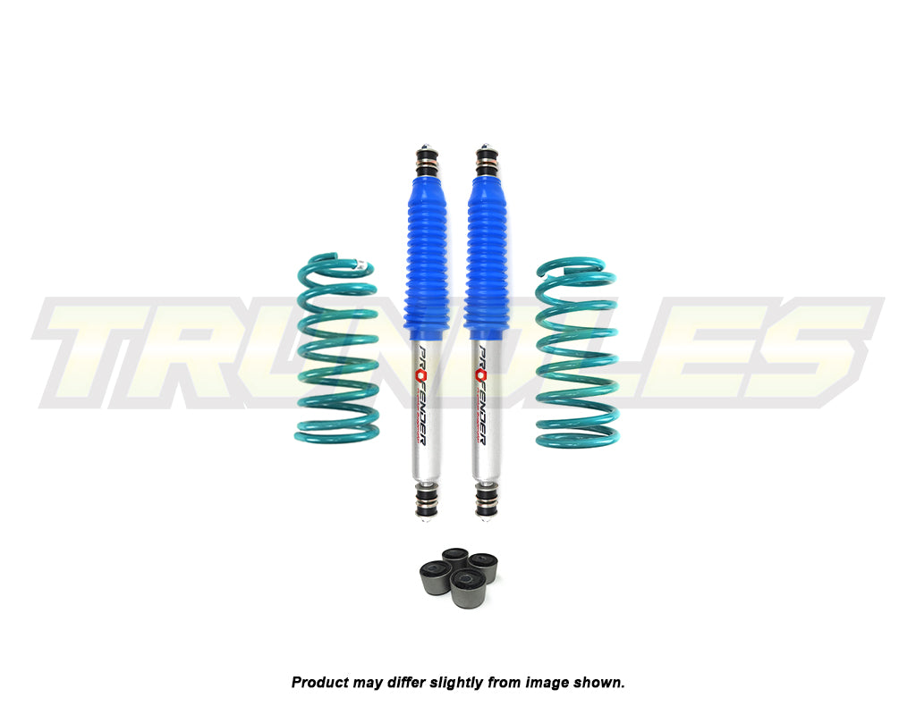 Profender Gas Front Lift Kit to suit Toyota Landcruiser 80/105 Series 1990-2007 (Non-ABS Models)