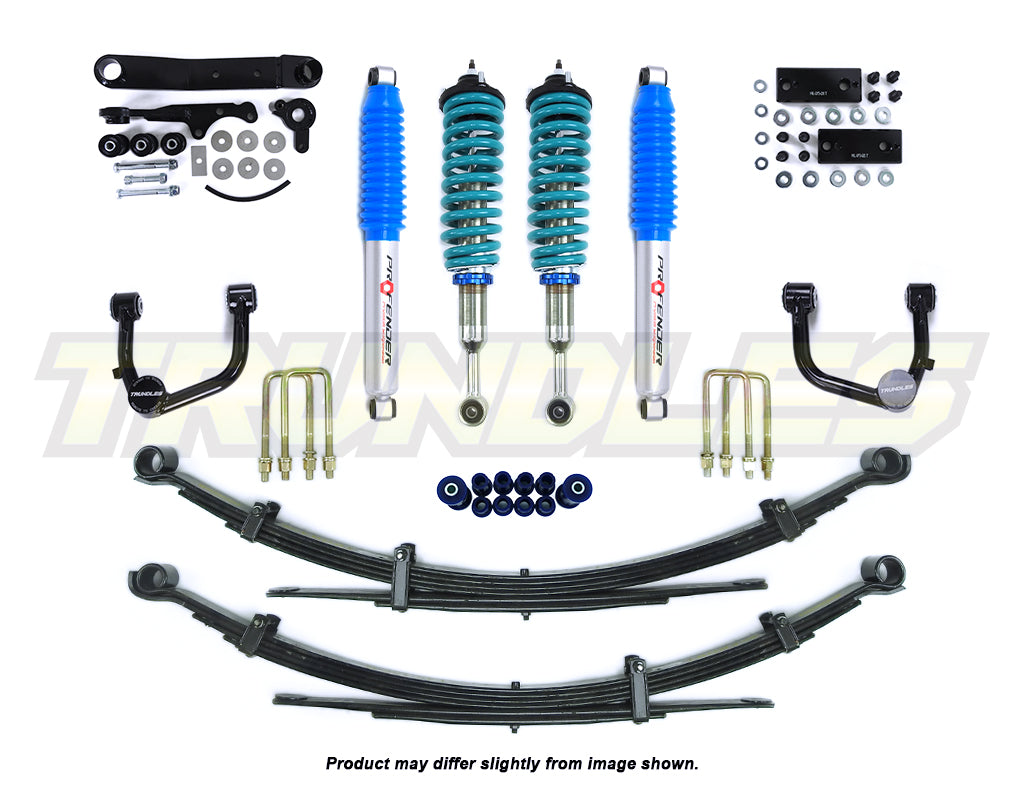Profender 75mm MG Height Adjustable Lift Kit to suit Toyota Hilux N70 KUN26 2005-2015