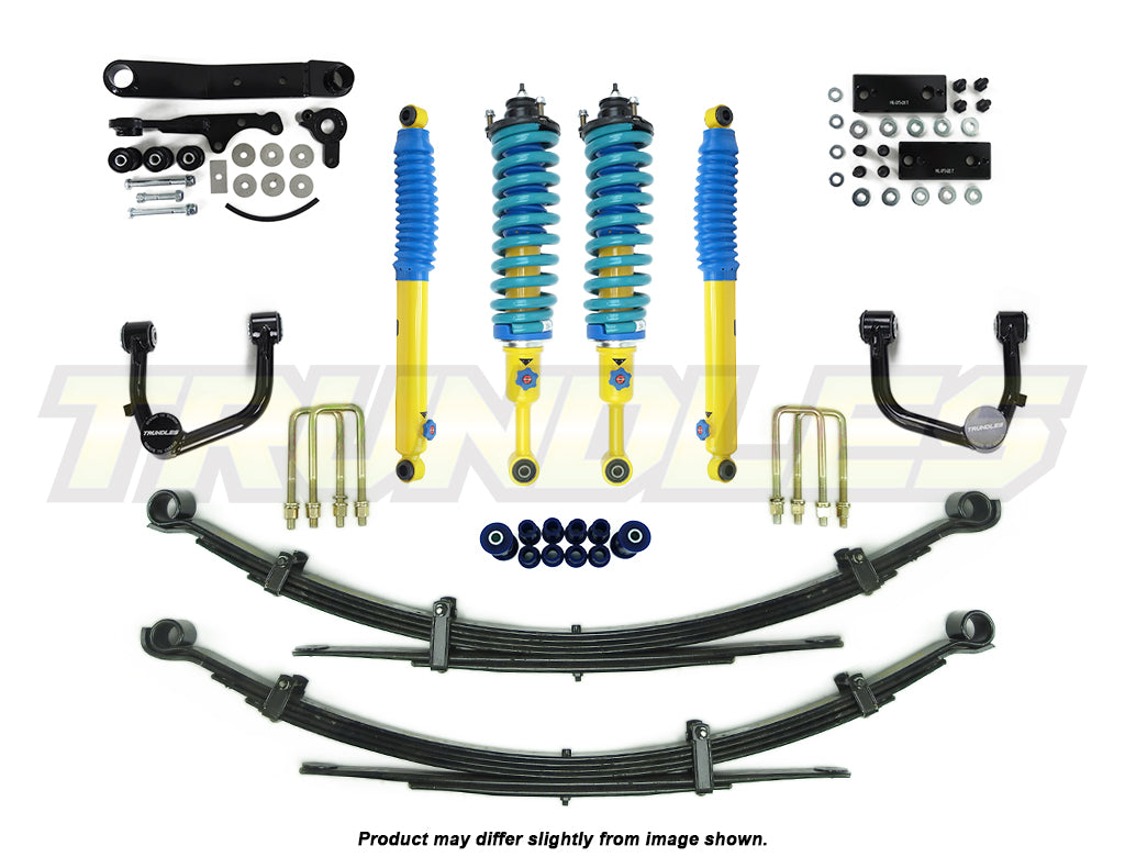 Profender 75mm Lift Kit with Adjustable Damping to suit Toyota Hilux N70 KUN26 2005-2015