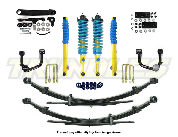 Profender 75mm Lift Kit with Adjustable Damping to suit Toyota Hilux N70 KUN26 2005-2015