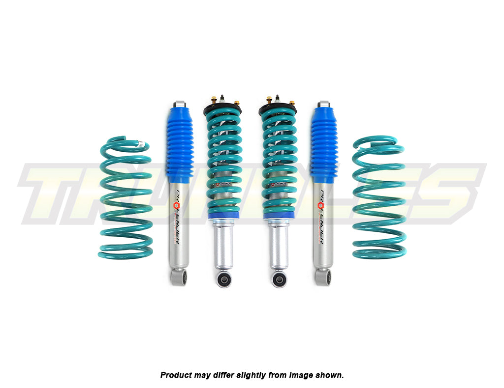 Profender 40mm Gas Lift Kit to suit Nissan Navara D23 NP300 (Coil Rear) 2015-Onwards