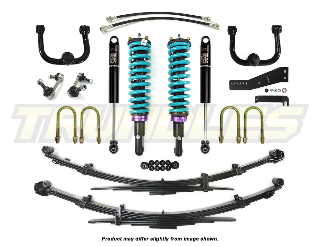 Dobinsons 75mm IMS Lift Kit to suit Nissan Navara D23 NP300 2014-Onwards (Leaf Rear)