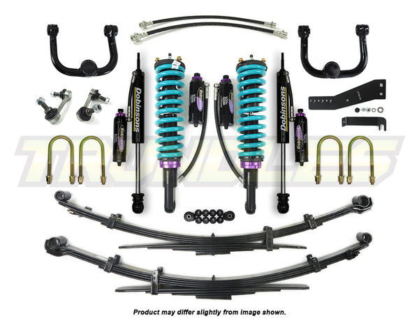 Dobinsons 75mm MRA Lift Kit to suit Nissan Navara D23 NP300 2014-Onwards (Leaf Rear)