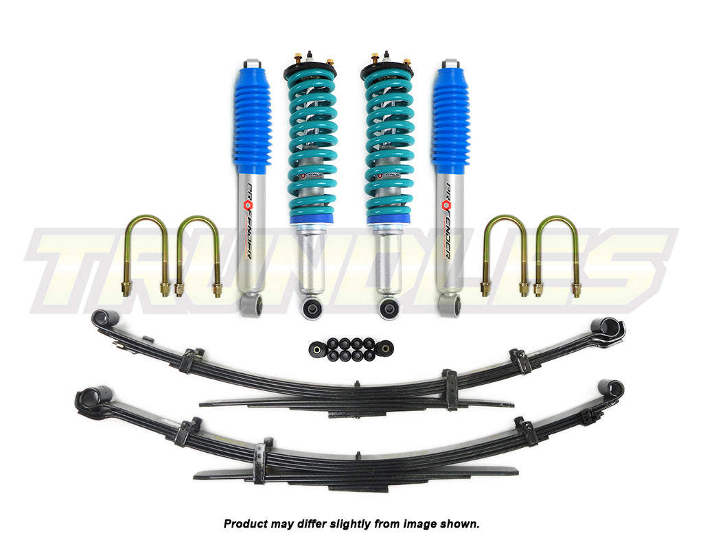 Profender 40mm Gas Lift Kit to suit Nissan Navara D23 NP300 2014-Onwards (Leaf Rear)