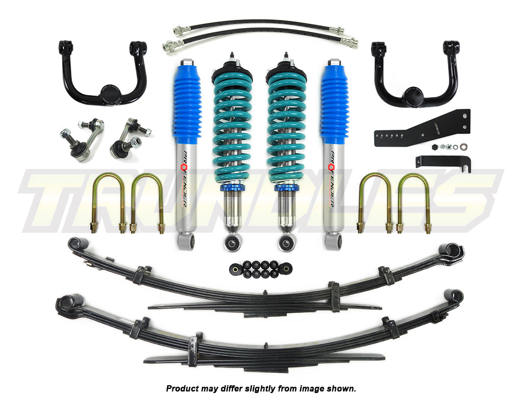 Profender 75mm MG Lift Kit to suit Nissan Navara D23 NP300 2014-Onwards (Leaf Rear)