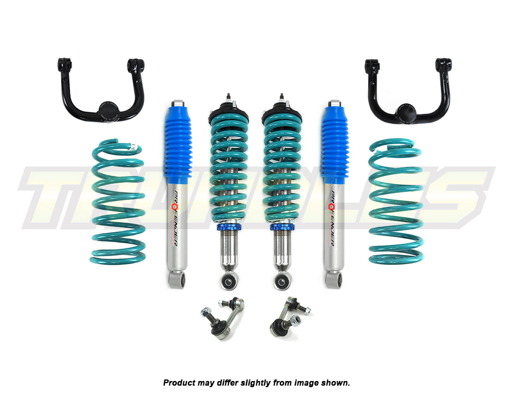 Profender 75mm MG Lift Kit to suit Nissan Navara D23 NP300 (Coil Rear) 2015-Onwards