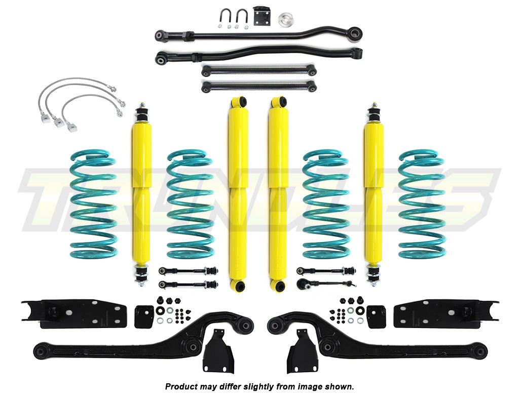 Dobinsons 100mm FLEXI Gas Lift Kit to suit Nissan Patrol Y61 Series I LWB 1997-2000 (4.2L Diesel)