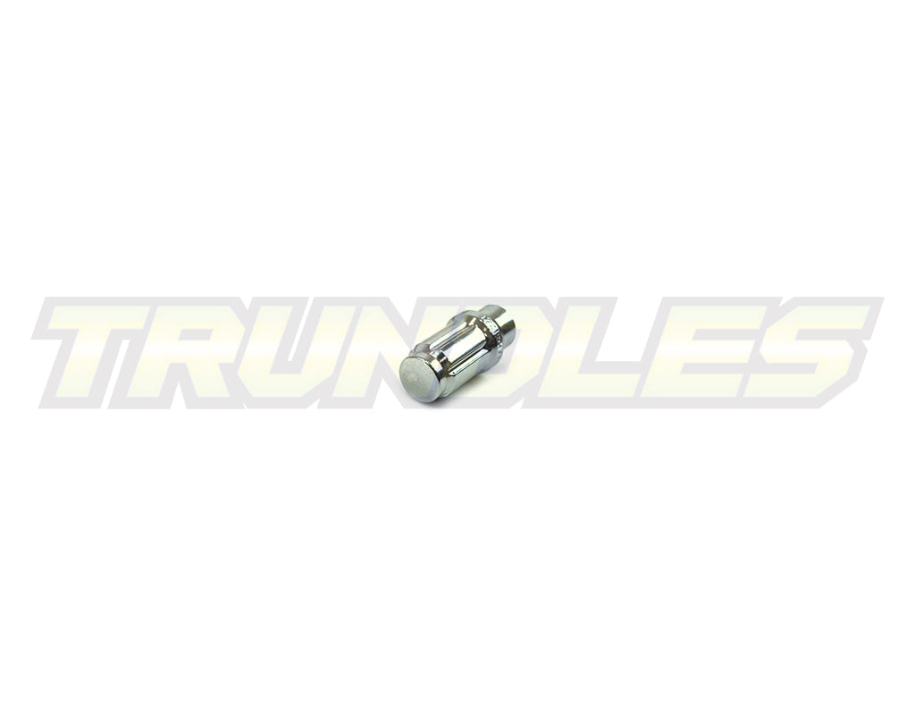 Wheel Nut Pack (24) - M12 x 1.5 Lug Nut - Long Shank - Spline Drive - CHROME