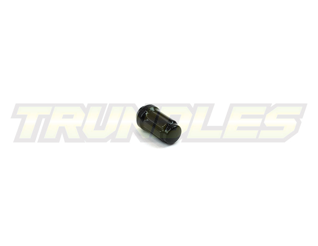 Wheel Nut Pack (24) - M12 x 1.25 Lug Nut - Spline Drive - BLACK