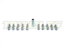 Wheel Nut Pack (20) - M14 x 1.5 Lug Nut - Spline Drive - CHROME