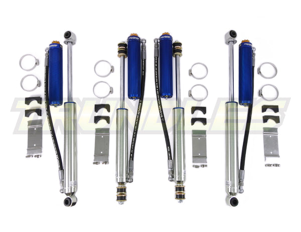 Profender MRA Front & Rear Set of Shock Absorbers to suit Toyota Landcruiser 79 Series 1999-Onwards
