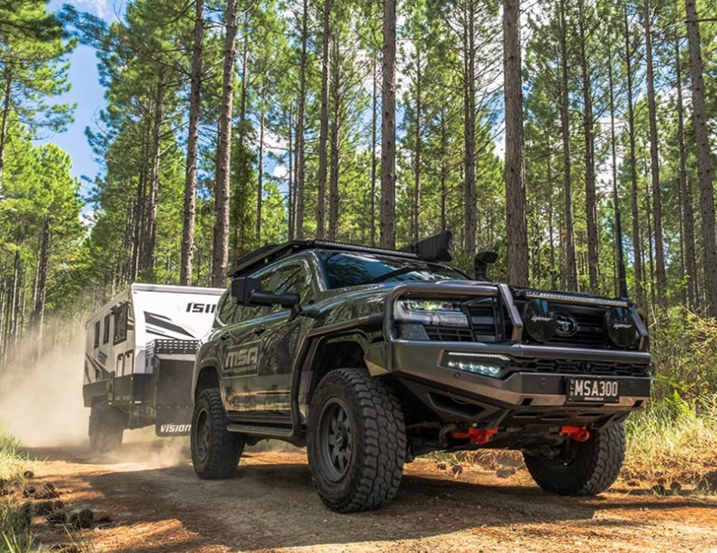 MSA Towing Mirrors to suit Landcruiser 70-79 Series 1984-Onwards