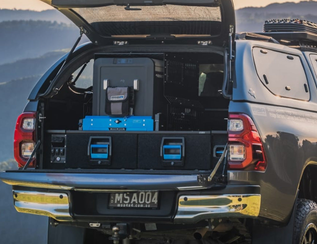 MSA Double Storage Drawer System to suit Isuzu D-Max 09/2020-Onwards