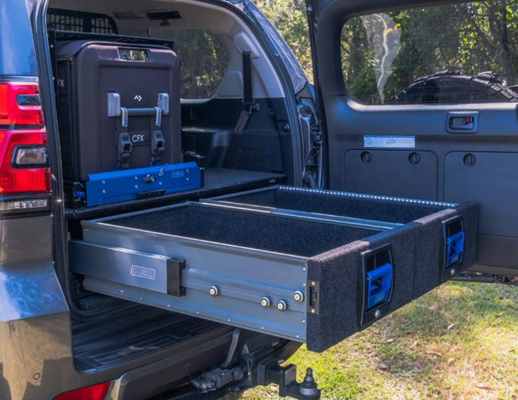 MSA Double Storage Drawer System to suit Toyota Landcruiser 76 Series 2007-Onwards