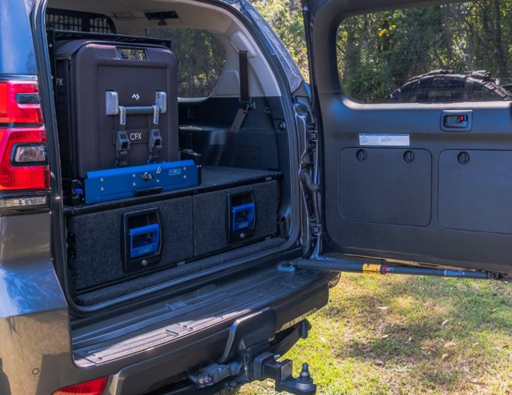 MSA Double Storage Drawer System to suit Toyota Landcruiser 76 Series 2007-Onwards