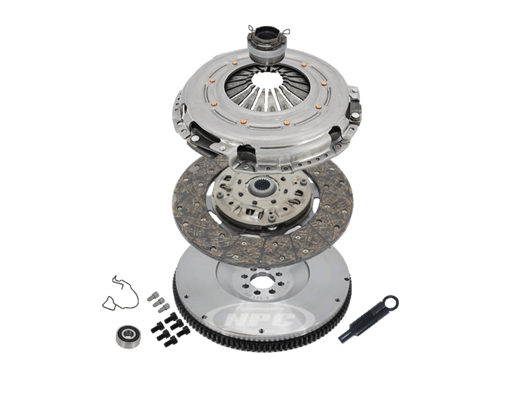 Super Heavy Duty Organic Clutch 1300 & Flywheel Kit to suit Toyota Landcruiser 80 Series 1HZ 1990-1998