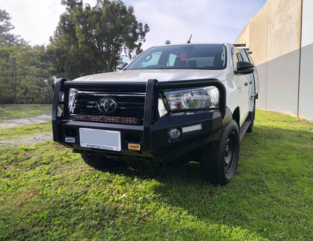 Jungle 4x4 Bull Bar Combo Deal to suit Toyota Hilux N80 2015-Onwards