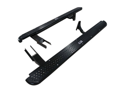 Jungle 4x4 Side Steps to suit Toyota Landcruiser 79 Series Double Cab 2007-2023