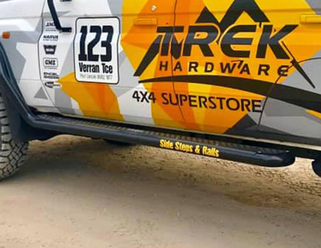 Jungle 4x4 Side Steps to suit Toyota Landcruiser 79 Series Double Cab 2007-2023