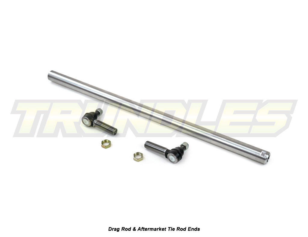 Trundles Alloy Steering Drag Rod Kit to suit Toyota Landcruiser Prado LJ/KZJ 1985-2002